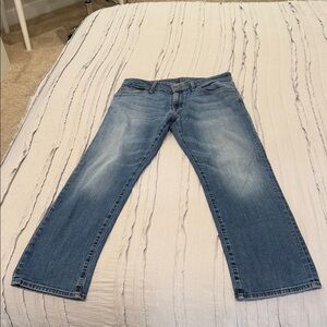 Mavi Men's Blue Zach Straight-Leg Jeans 33X30